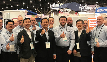 북미 최대 냉난방 설비 박람회 ‘2017 AHR EXPO’ 참가